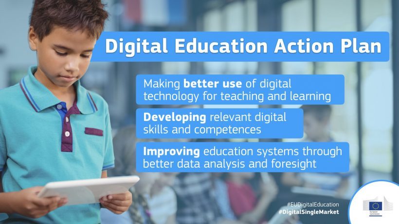 Digital Education Action Plan, la Commissione Ue rilancia con nuovi fondi e strategie